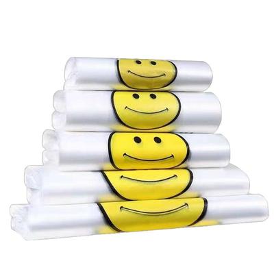 玺琪全新料加厚笑脸购物袋