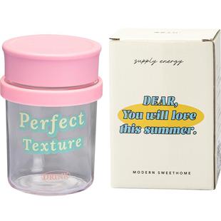 摩登主妇隔夜燕麦杯酸奶杯碗带盖勺便携沙拉杯子水果便当盒早餐杯