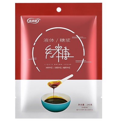 凉糕凉虾配料汁水浓缩商用红糖浆