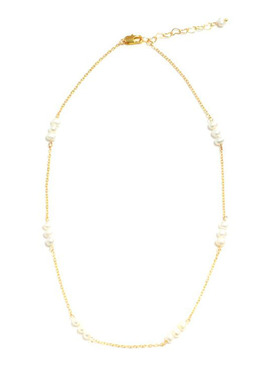 天然淡水珍珠项链女INS冷淡风