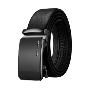 皮尔卡丹官方正品男士皮带真皮自动扣裤腰带休闲商务百搭腰带送礼