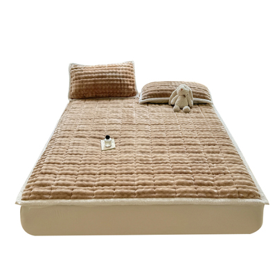 【A类亲肤保暖】兔毛绒床褥垫