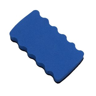 奇班白板擦可吸附磁性钢化玻璃白板板擦办公黑板刷优质海棉黑板擦头