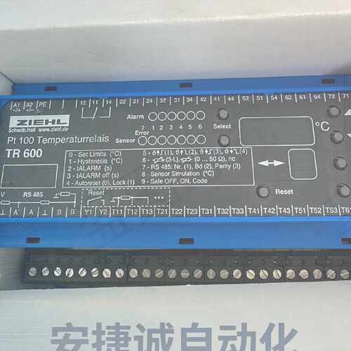 配件ZIEHL TR600温度继电器模块议价