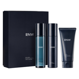 rnw男士水乳套装护肤保湿补水控油洁面爽肤水乳液三件套生日礼物