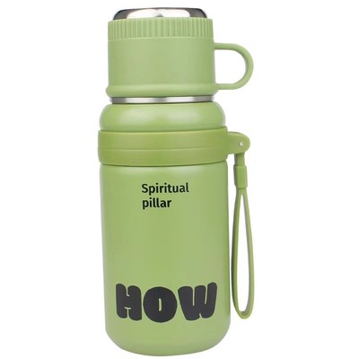 【简约大容量直饮泡茶保温杯女】