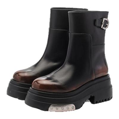 BLOCCO52025秋冬新款女鞋短靴