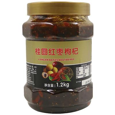 桂圆红枣枸杞茶鲜活冲饮商用果酱