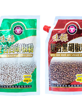武汉味禄胡椒粉香辛料调味品200g