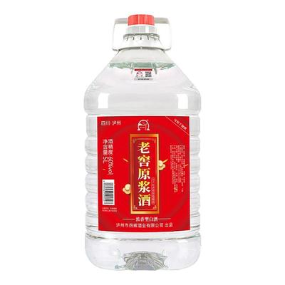 泸州纯粮食高粱白酒5L桶装浓香型