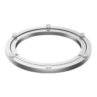 铝合金餐桌转盘家用大理石板实木玻璃圆桌旋转轨道轴承转芯底座