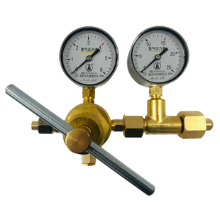 氮气减压器YQD-370型全铜6x25MPa大华仪表高压减压阀减压表调压器