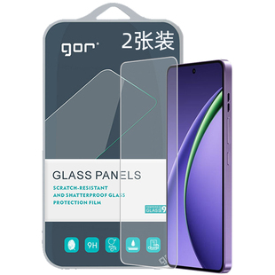 GOR适用OPPO手K14x机K13弧边Turbo电话pro高清K12透明pro非X全plus半5G荧屏幕防指纹爆钢化玻璃保护硬贴膜