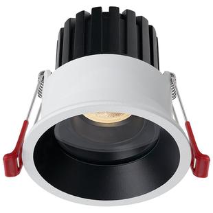 德国柏曼隐者筒灯黑杯全光谱深防眩射灯小山丘护眼客厅嵌入式灯具