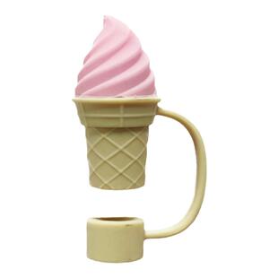 10mm吸管帽防尘环保可爱少女硅胶吸管盖帽杯子通用配件防尘塞子