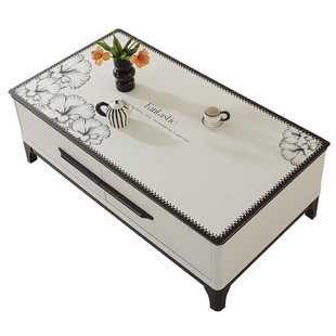 小香风茶几桌布防油防水免洗防烫客厅茶几电视柜餐桌布台面保护垫