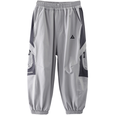 男童春季新款防风裤工装裤登山裤