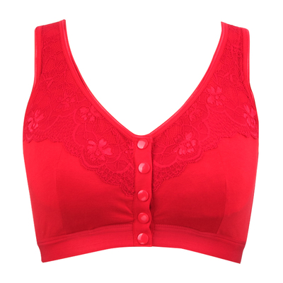 乳腺胸罩术后专用硅胶假乳房红色