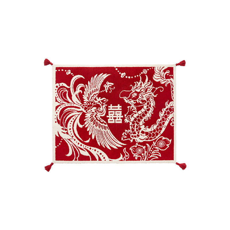 故宫淘宝｜龙凤呈祥毯子文创生日新婚结婚订婚礼物送新娘新人实用