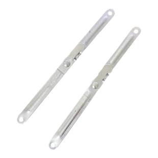 孔距15厘米加固条镀锌铁 X型晾衣架可折叠固定配件展架铰链五金件