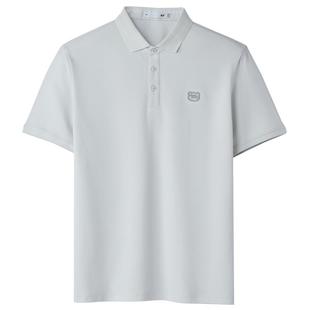 HLA/海澜之家panda wowo熊猫短袖POLO衫26春夏新款凉感刺绣上衣男