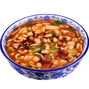 陕西特产素豫烩麻什麻食350gx5袋猫耳朵海田螺传统小吃组合包邮