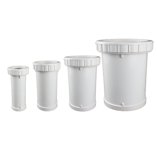 pvc加长伸缩节接75塑料管硬管道50三通管件接头110排水管配件大全