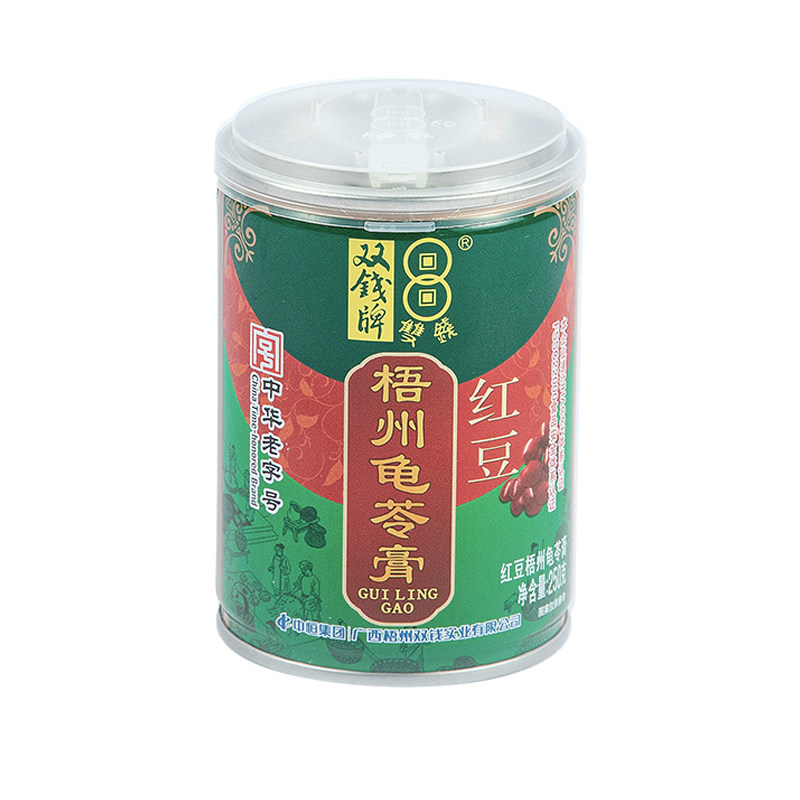 双钱牌龟苓膏红豆味250g×12罐