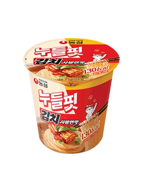 韩国进口农心即食粉丝爽滑轻负担