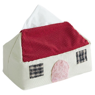 moreover童话小镇纸巾套新款客厅纸抽盒高档轻奢创意桌面纸巾套