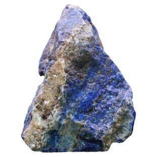 如鸿天然青金石原石摆件大块雕刻料水晶石头镇纸把玩宝石蓝色矿石