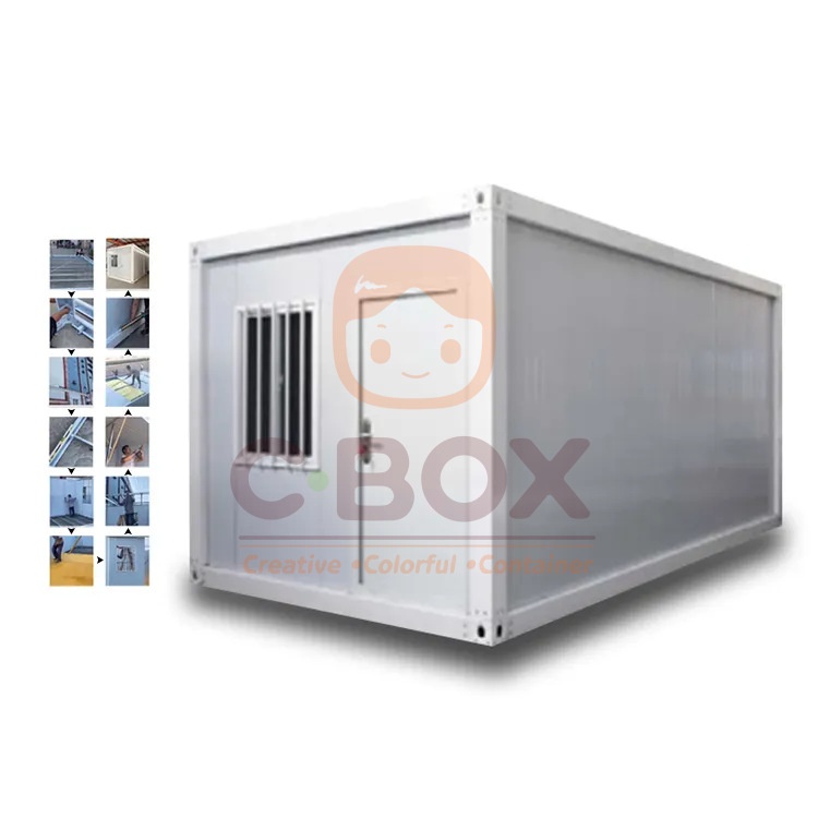 跨境直供集装箱活动房项目工地活动人快宿舍家用住板房箱拼房