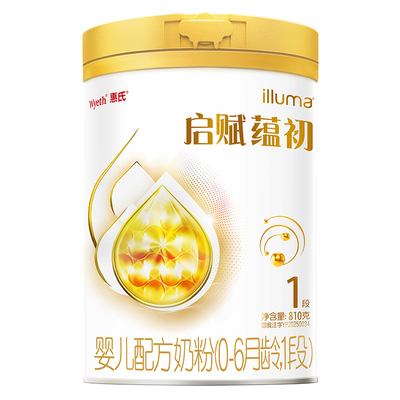 惠氏启赋蕴初1段810g*6罐