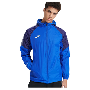 Joma荷马连帽风雨衣休闲跑步上衣卫衣男子运动拉链梭织训练外套