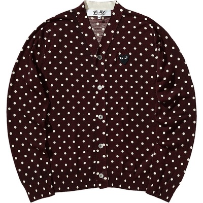 波点针织开衫川久保玲