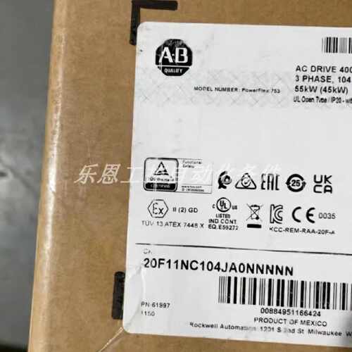 议价20F11NC104JA0NNNNN  AB罗克韦尔 变频器 实拍质保一年现货议