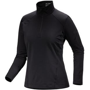 ARC'TERYX始祖鸟 RHO ZIP NECK 透气 女子 内层长袖上装