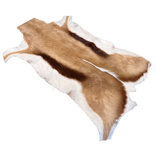 南非进口跳羚羊皮地毯客厅沙发椅子飘窗坐垫装饰垫书房卧室床边毯