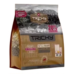 捣蛋鬼导弹鬼猫粮冻干鸡鸭肉发腮美毛泌尿肠成猫幼猫全价无谷通用