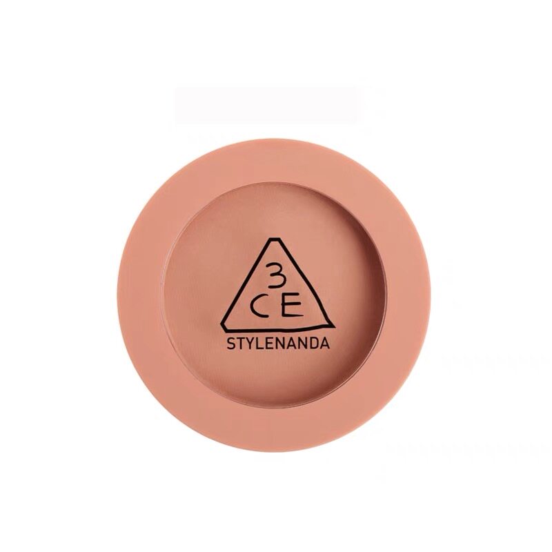 3CE 秋冬新品MOOD RECIPE单色腮红 南瓜色脏橘色裸米色ROSE BEIGE