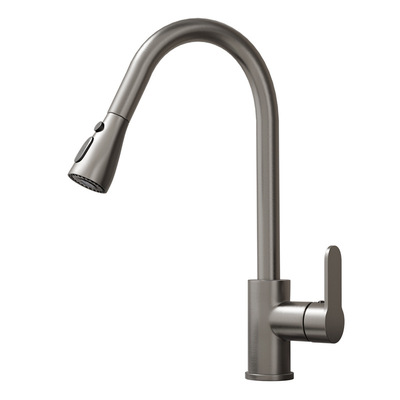 【全铜主体】厨房抽拉式水龙头