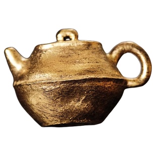 不亦室 松风舍程伟 手作金彩系列异形茶壶 主泡器