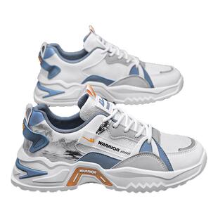 回力男鞋夏季透气老爹鞋男2025新款网面轻便跑步鞋缓震运动鞋男款