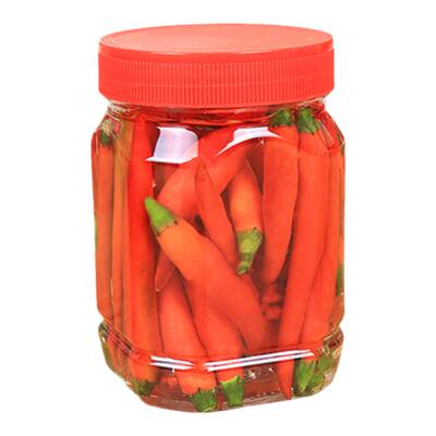 加厚透明食品级塑料瓶辣椒酱瓶子