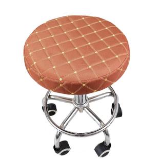 圆凳套罩圆形圆椅套圆凳子套罩圆凳坐垫圆椅子垫大工凳套吧台椅套