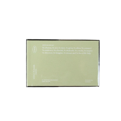 小清新胶套万年历周计划日程本