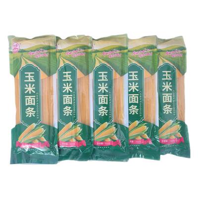 东北玉米面条低脂爽滑真空包装