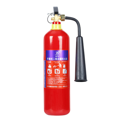 二氧化碳灭火器MT2/3/5/7/24KG三公斤手提式推车干冰C02机房套装