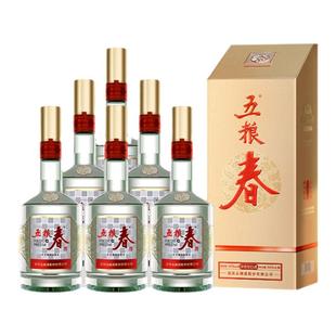 [官方旗舰店]五粮春 第二代45度500ml*6瓶浓香型白酒纯粮喜宴聚会