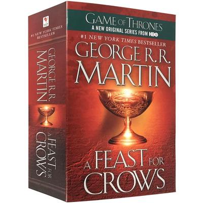 群鸦的盛宴 冰与火之歌4 英文原版小说 A Song of Ice and Fire A Feast for Crows 乔治马丁HBO美剧原著 英文版进口英语书籍